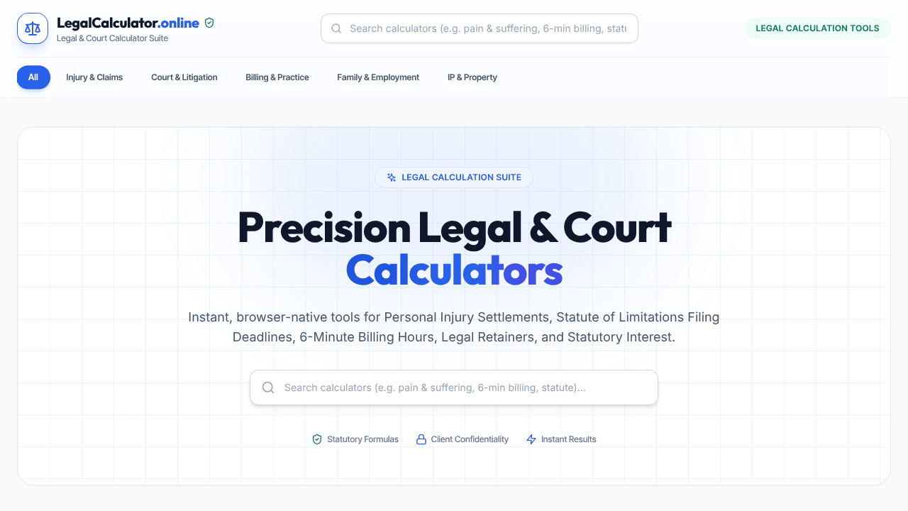LegalCalculator.online
