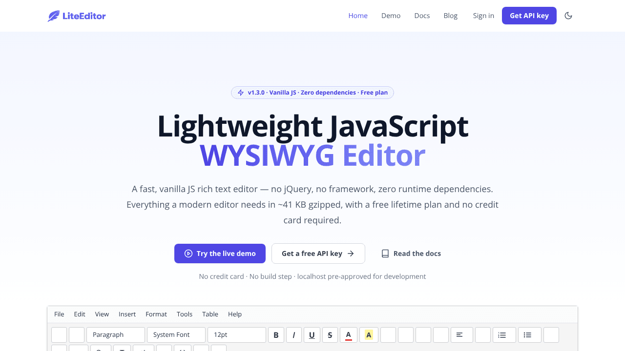 LiteEditor