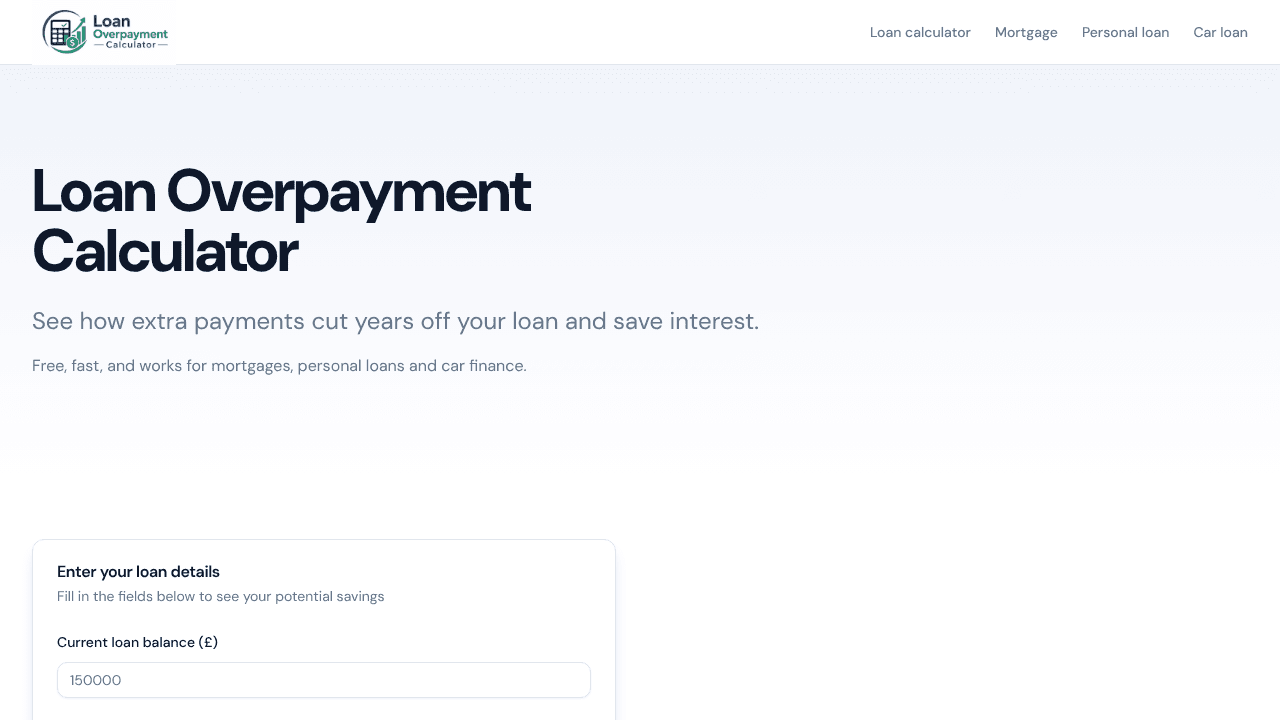 loan over payment calculators