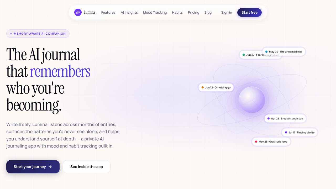 Lumina Journal AI