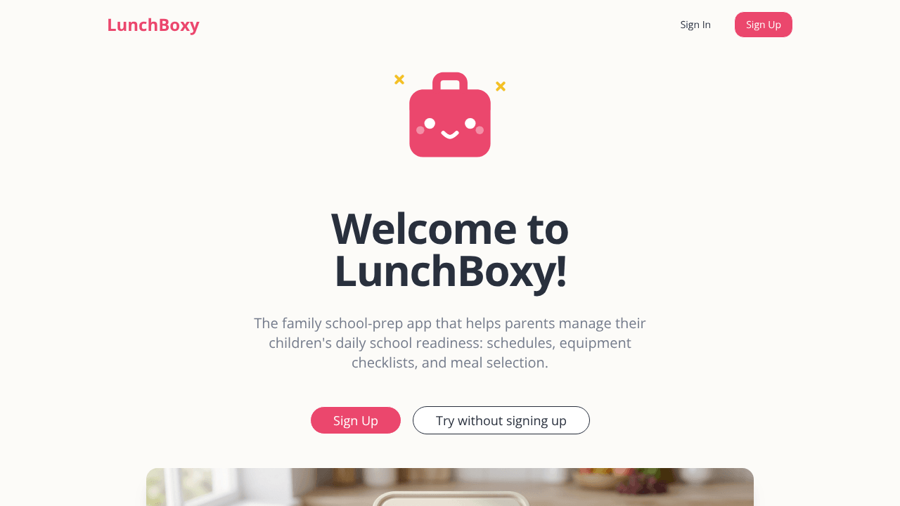 LunchBoxy