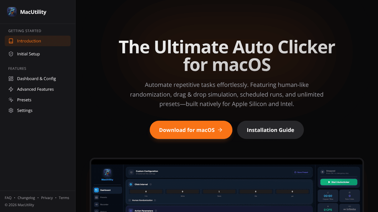 MacUtility