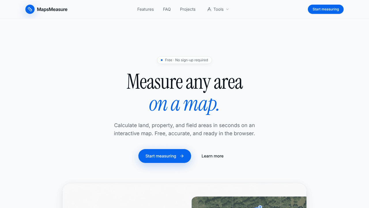 MapsMeasure