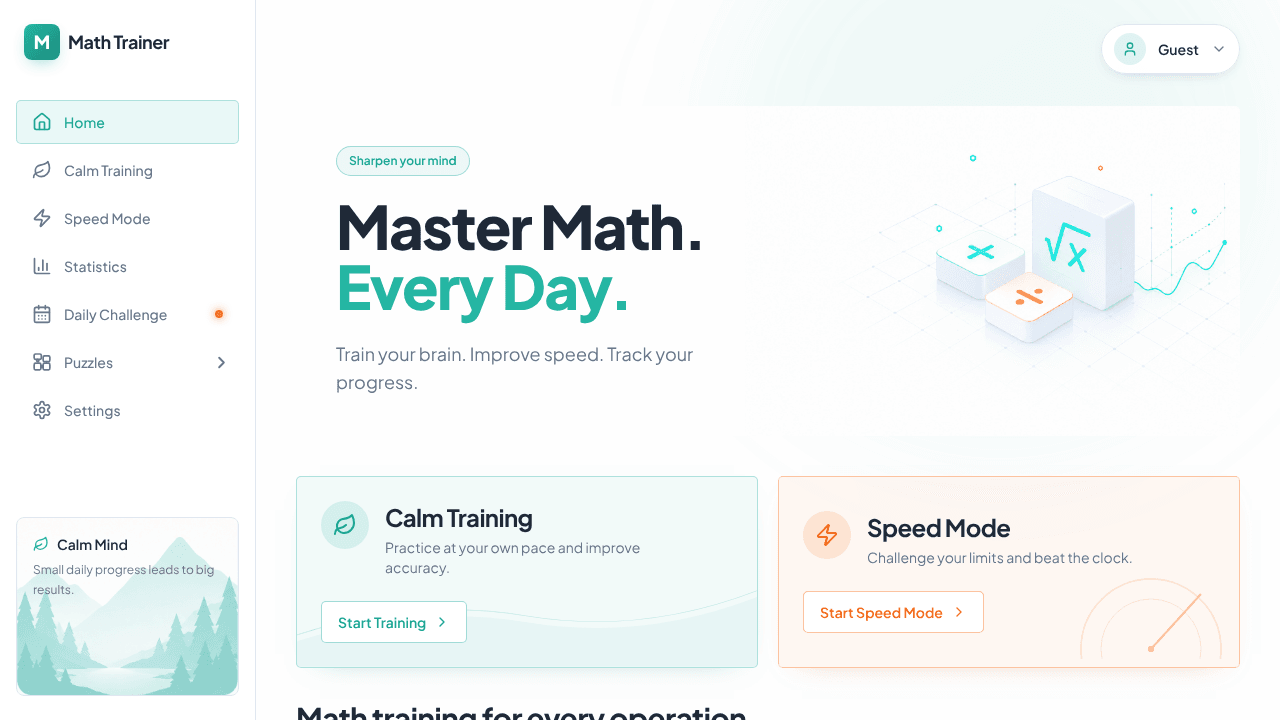 Math Trainer