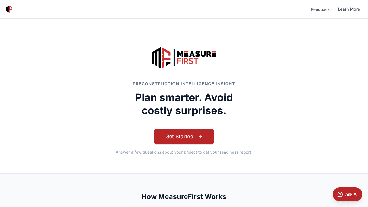 MeasureFirst