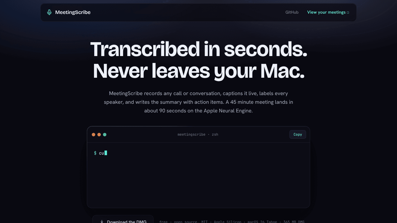 MeetingScribe