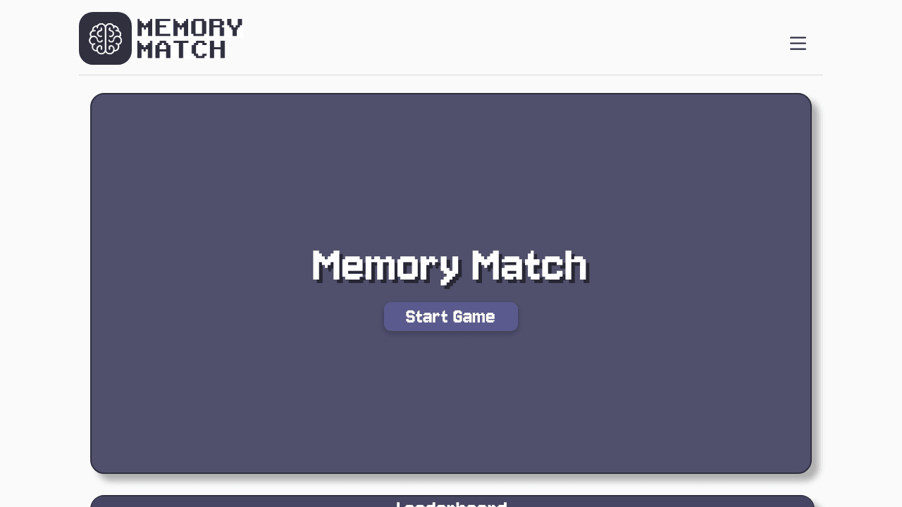 Memory Match