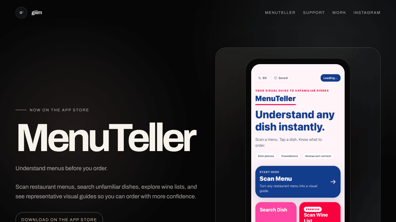 MenuTeller