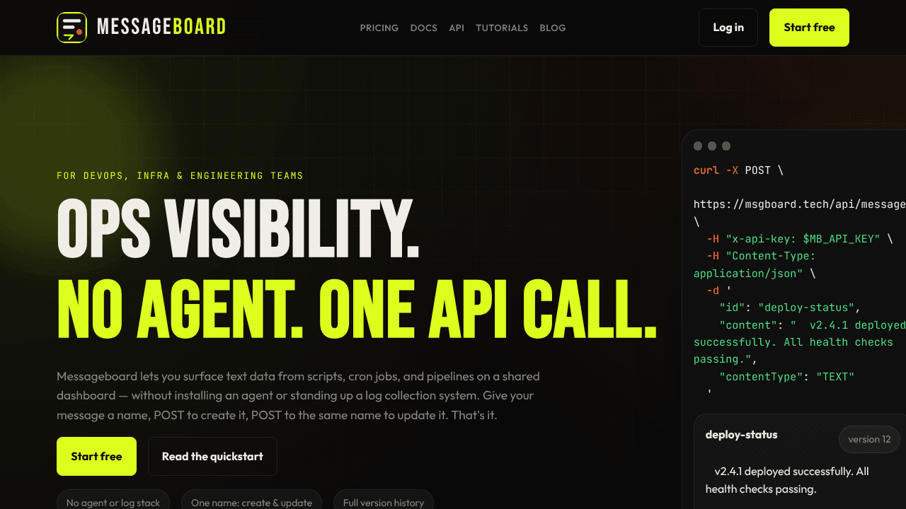 Messageboard