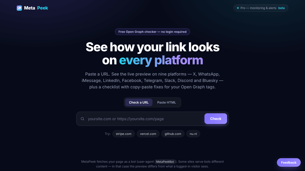 MetaPeek