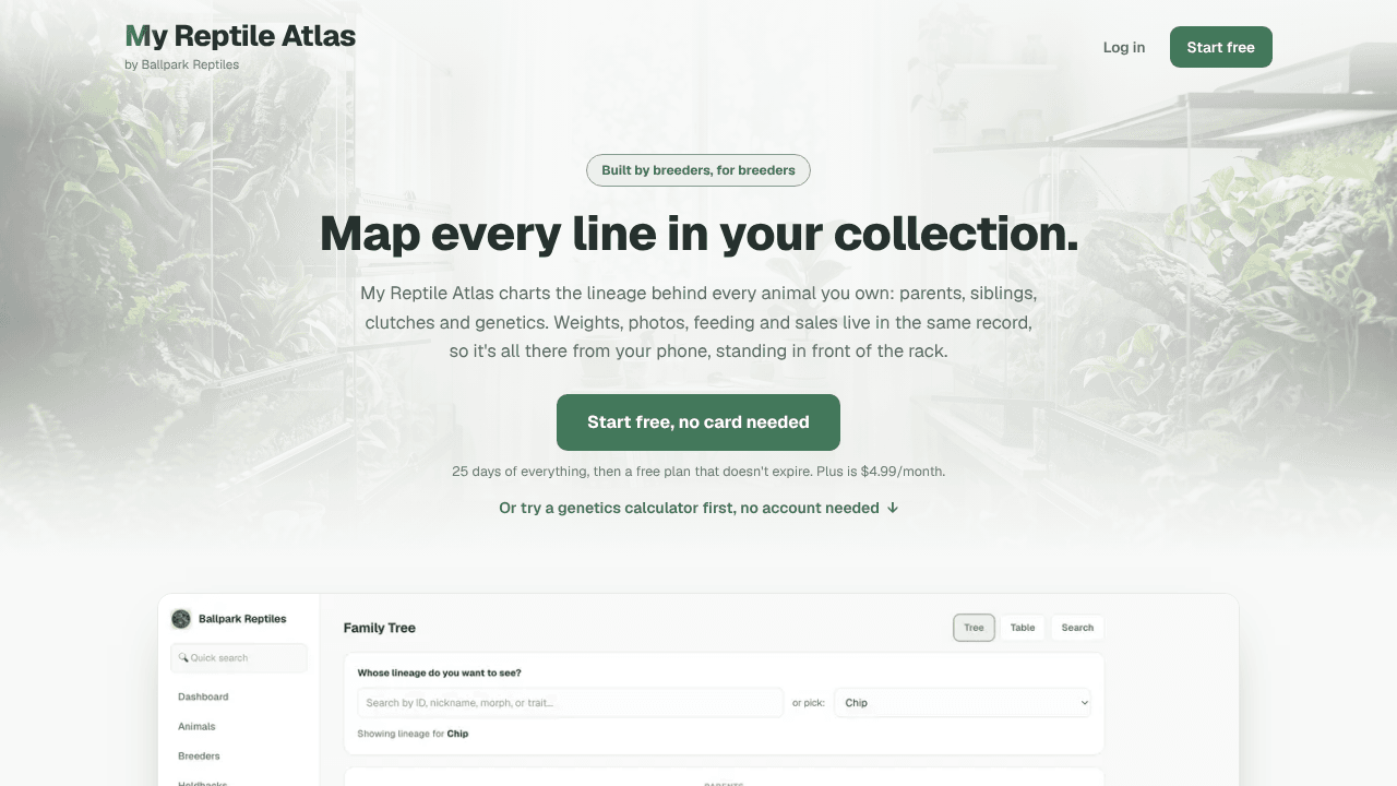 My Reptile Atlas