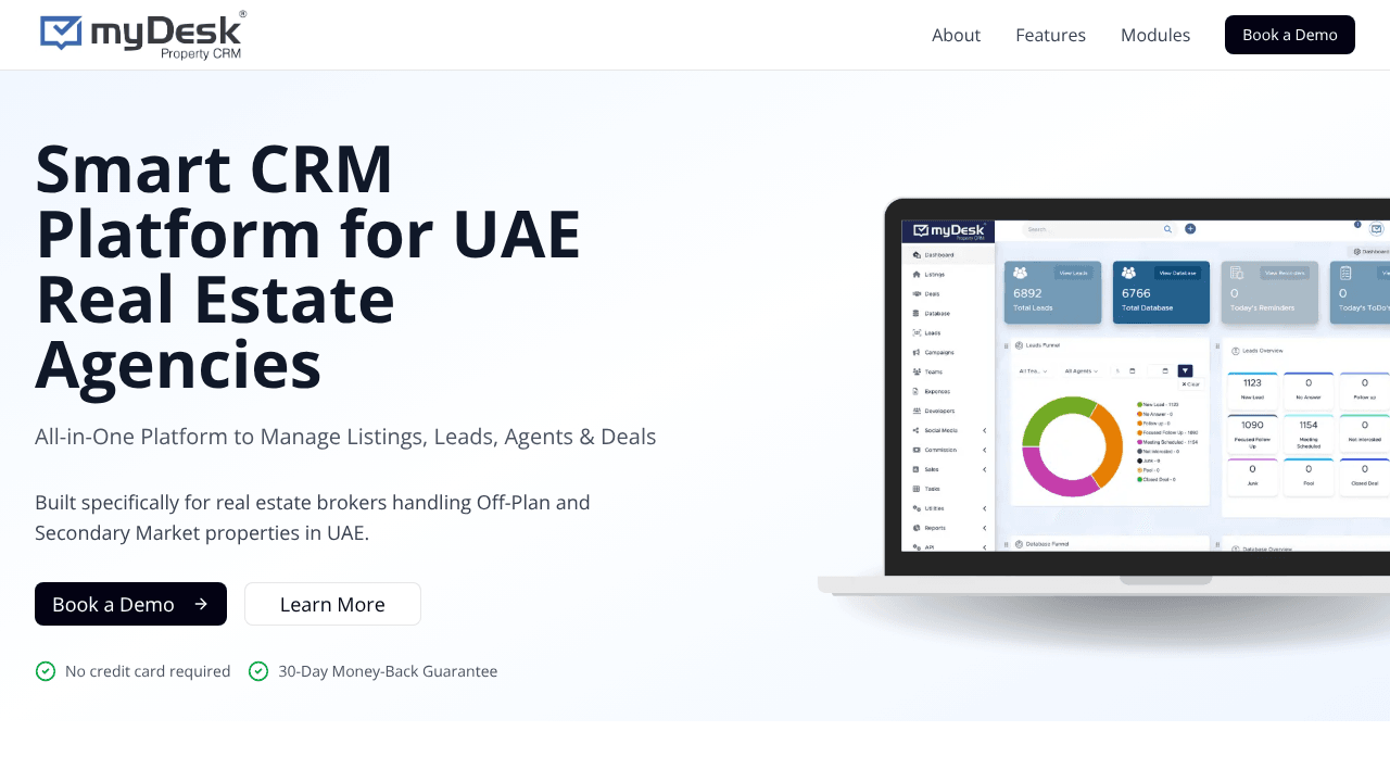 MyDesk Property CRM