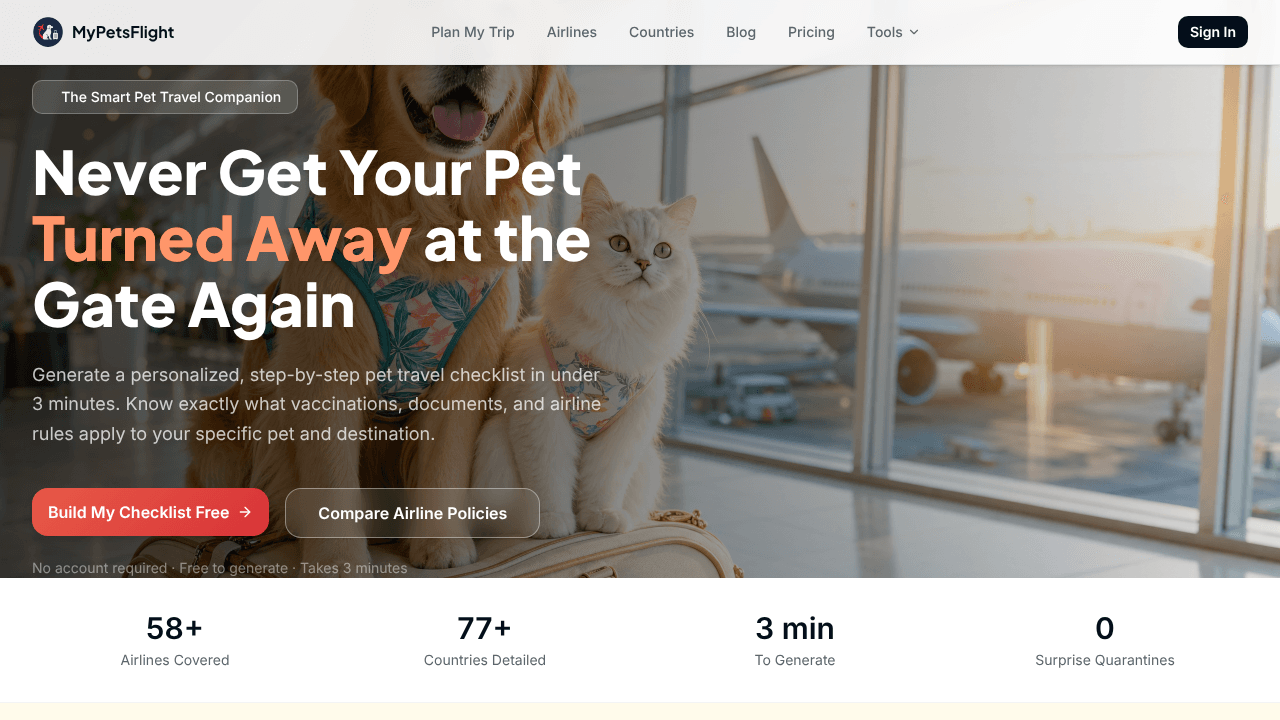 MyPetsFlight