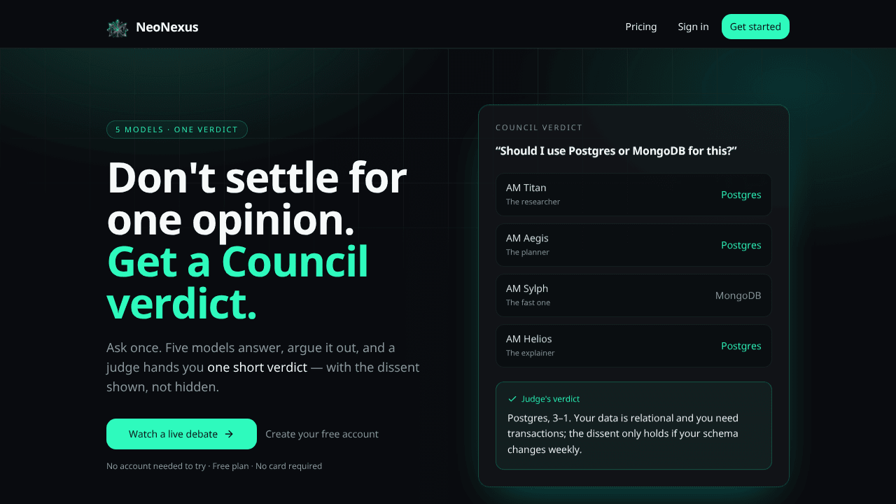 NeoNexus — Multi AI Agent