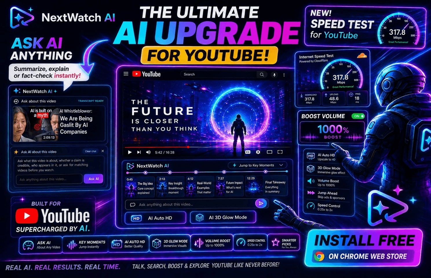 NextWatch AI website screenshot