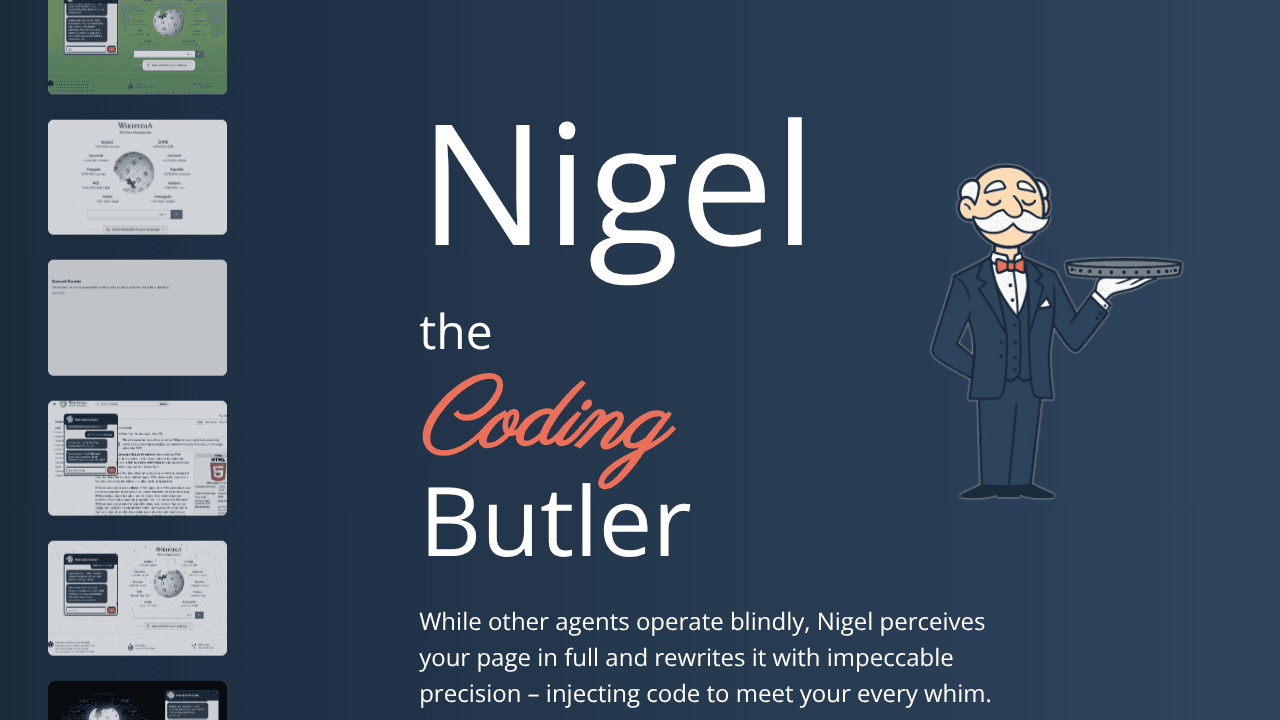 Nigel - The Coding Butler