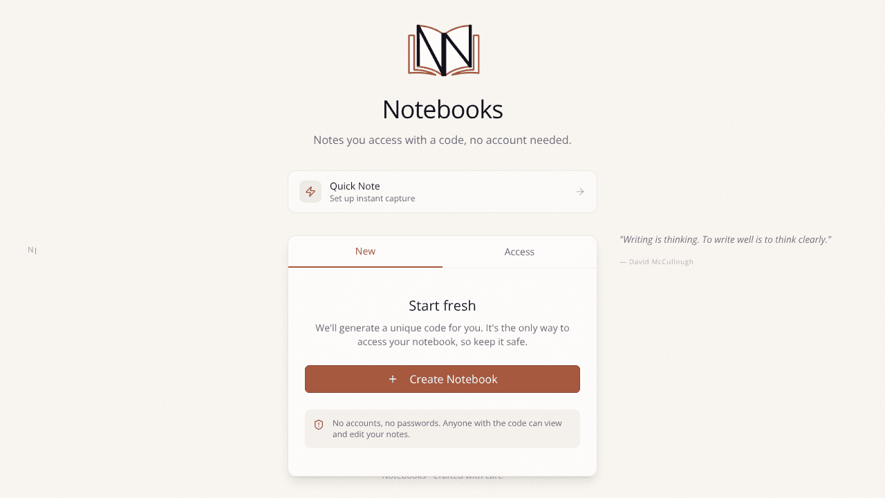 Notebooks