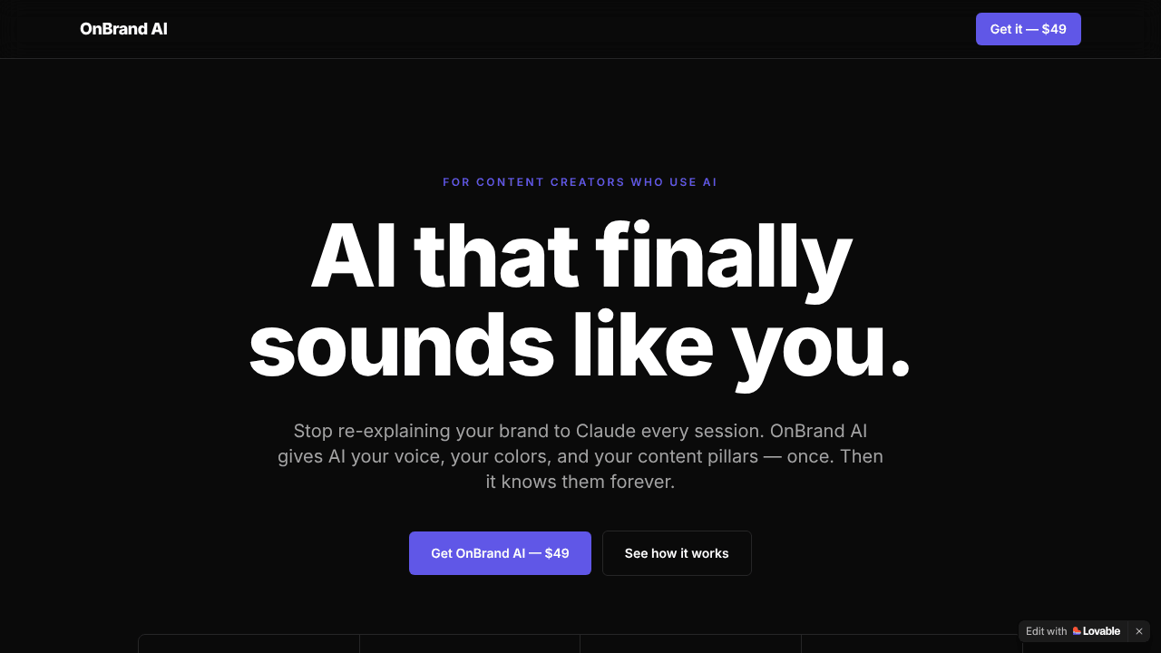 OnBrand AI