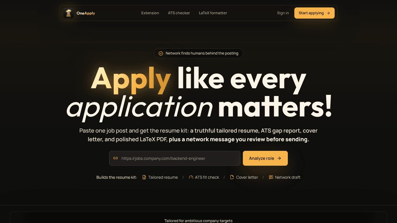 OneApply