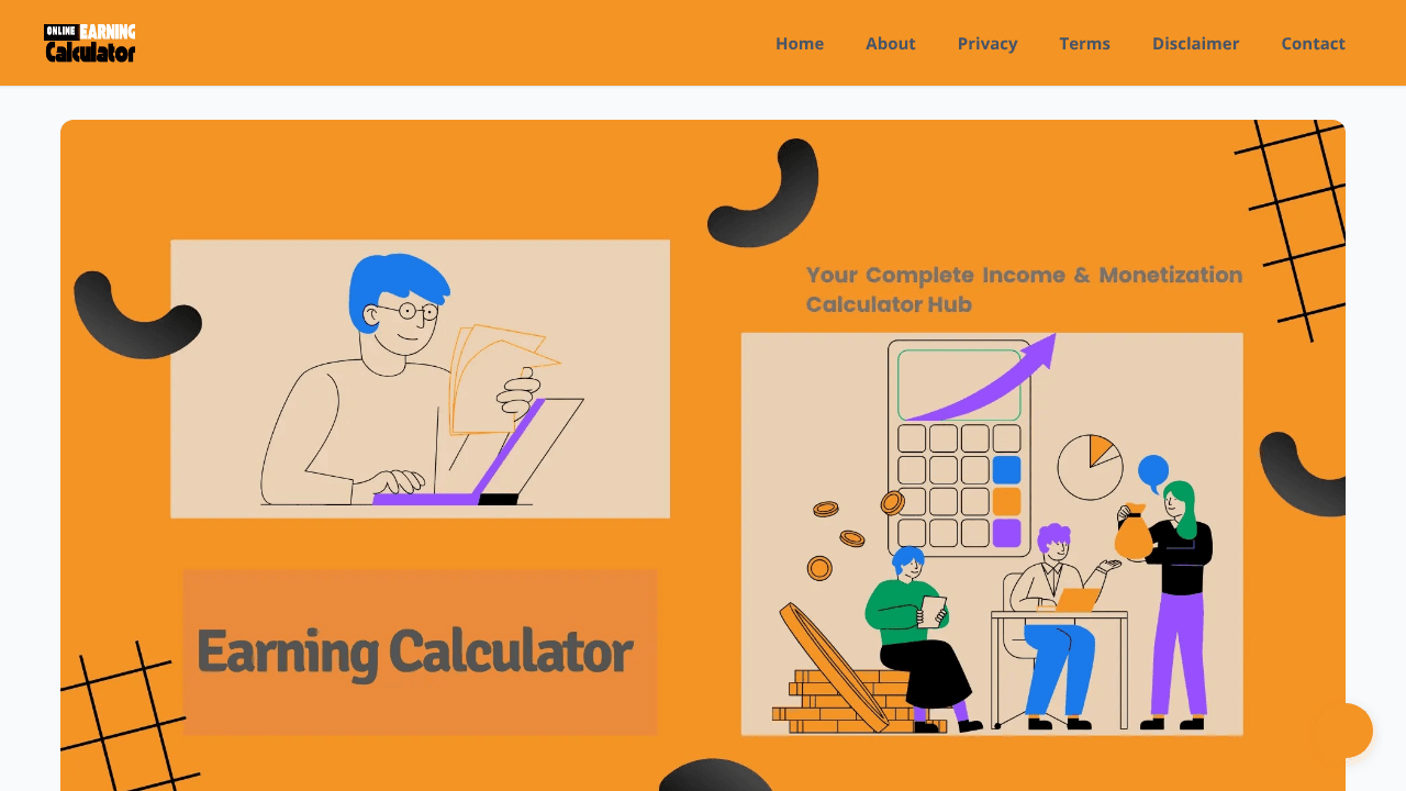 Online Earning Calculator