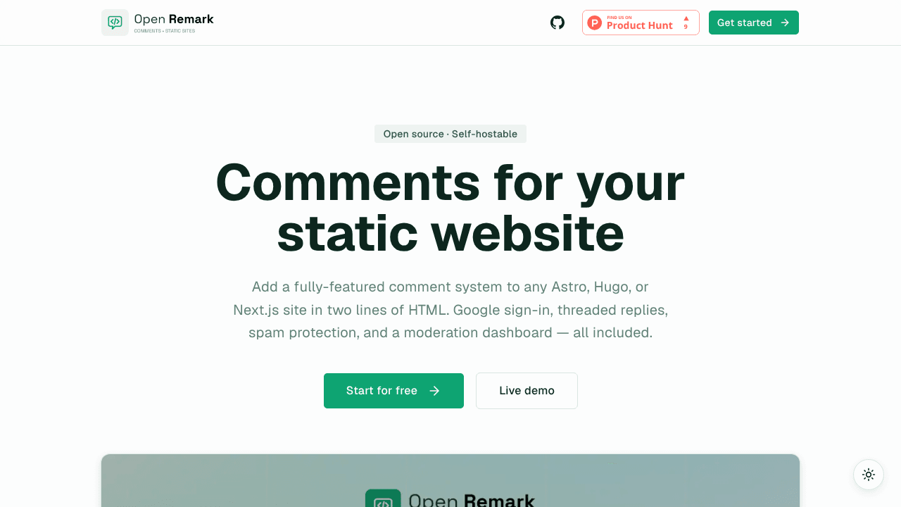OpenRemark