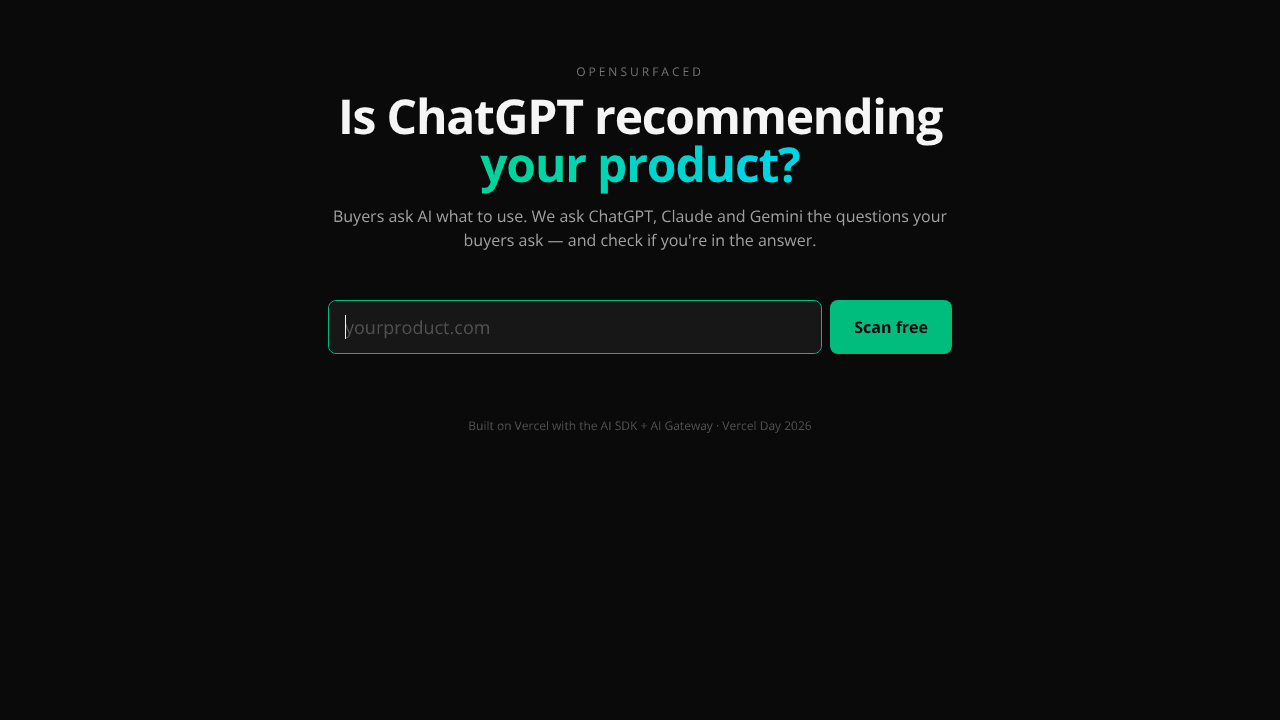 OpenSurfaced website screenshot