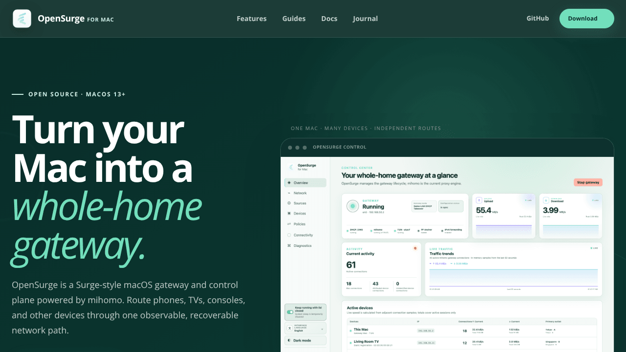 OpenSurge for Mac