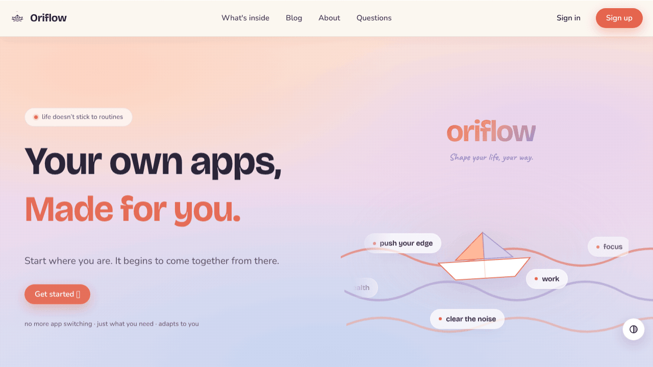Oriflow