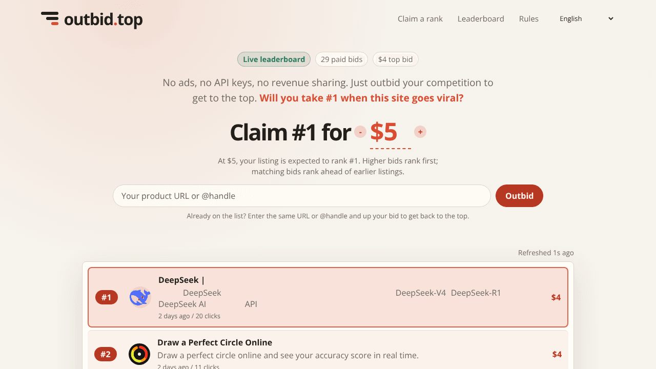 Outbid