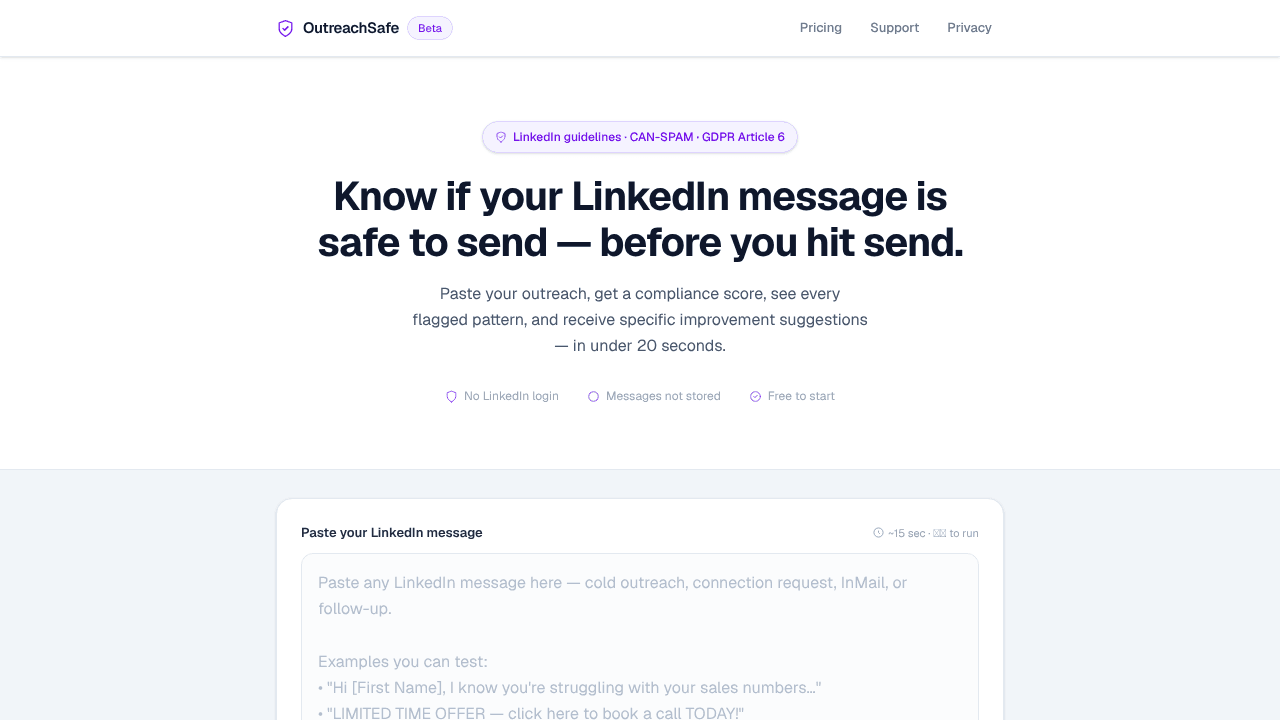 OutreachSafe
