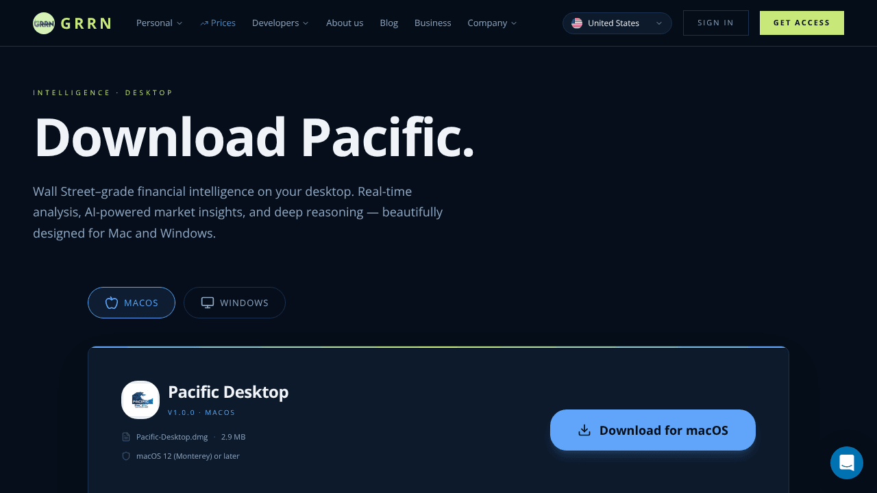 Pacific CLI