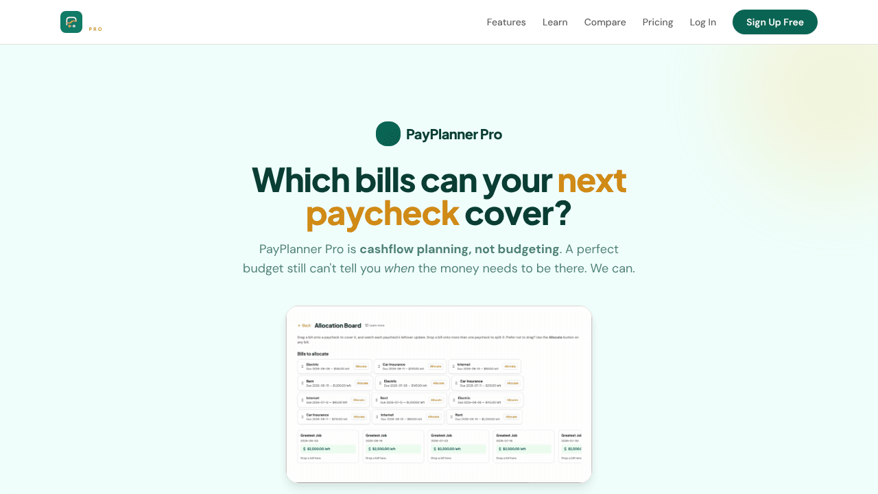 PayPlanner Pro