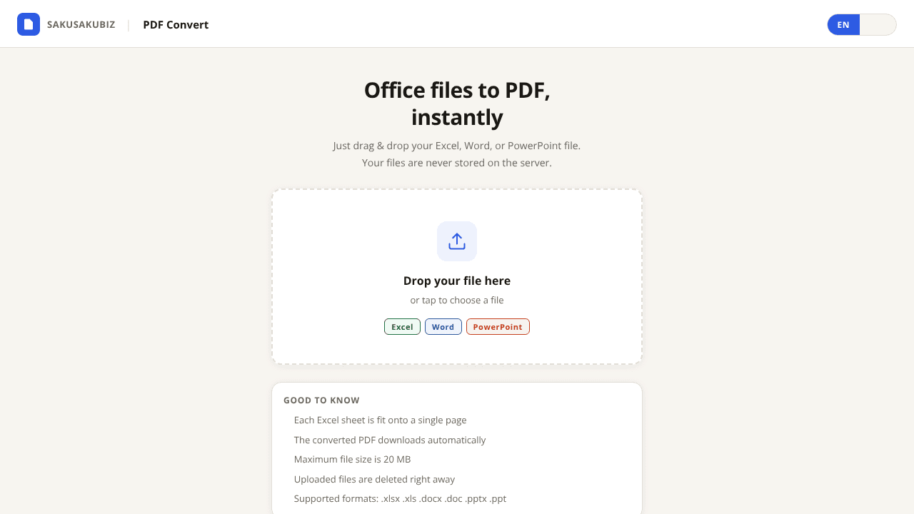 PDF Convert