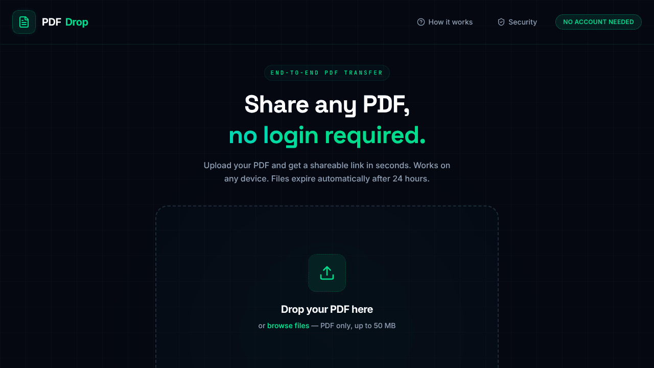 PDF Drop