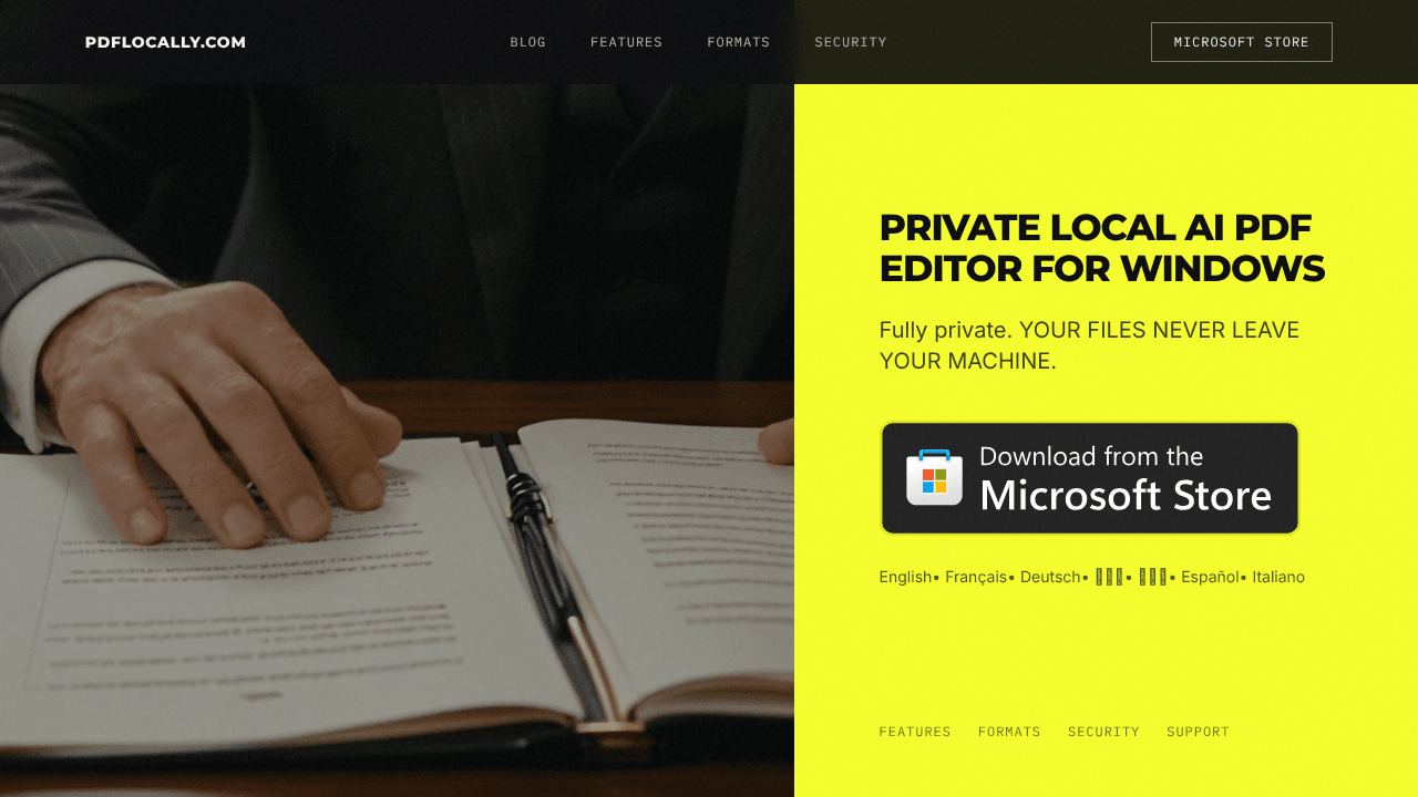 PDF Locally