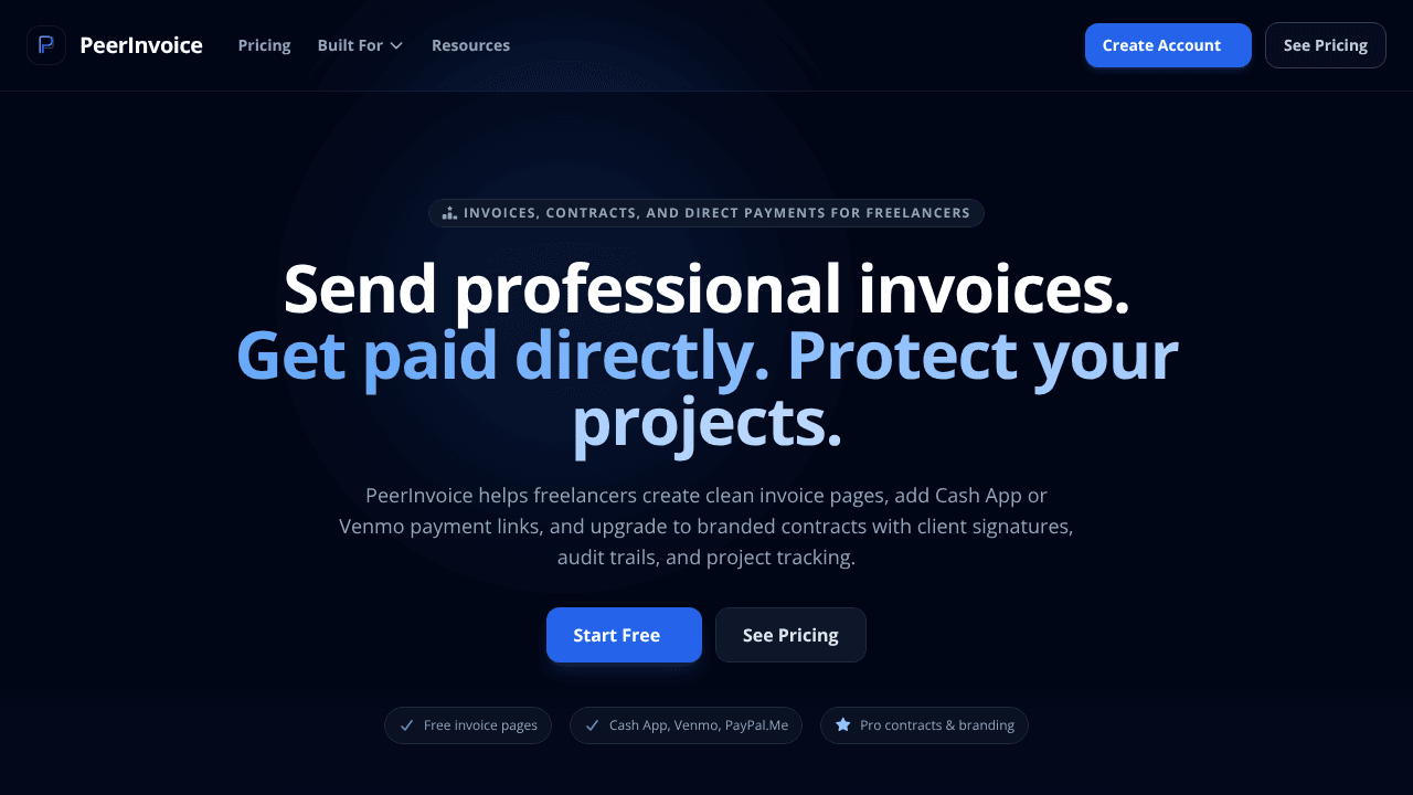 Peer Invoice