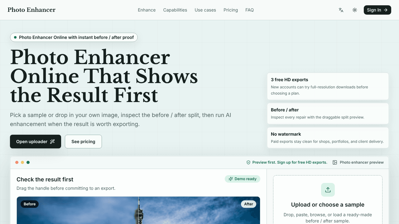 Photo Enhancer