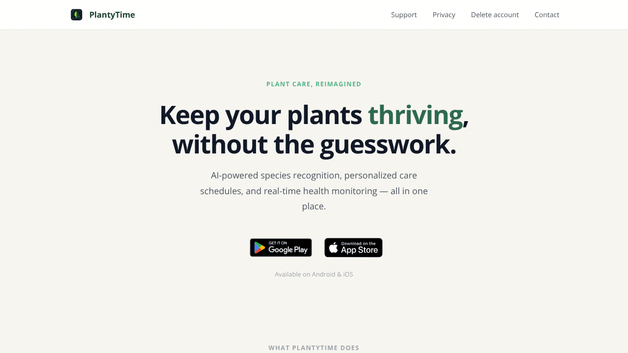 PlantyTime
