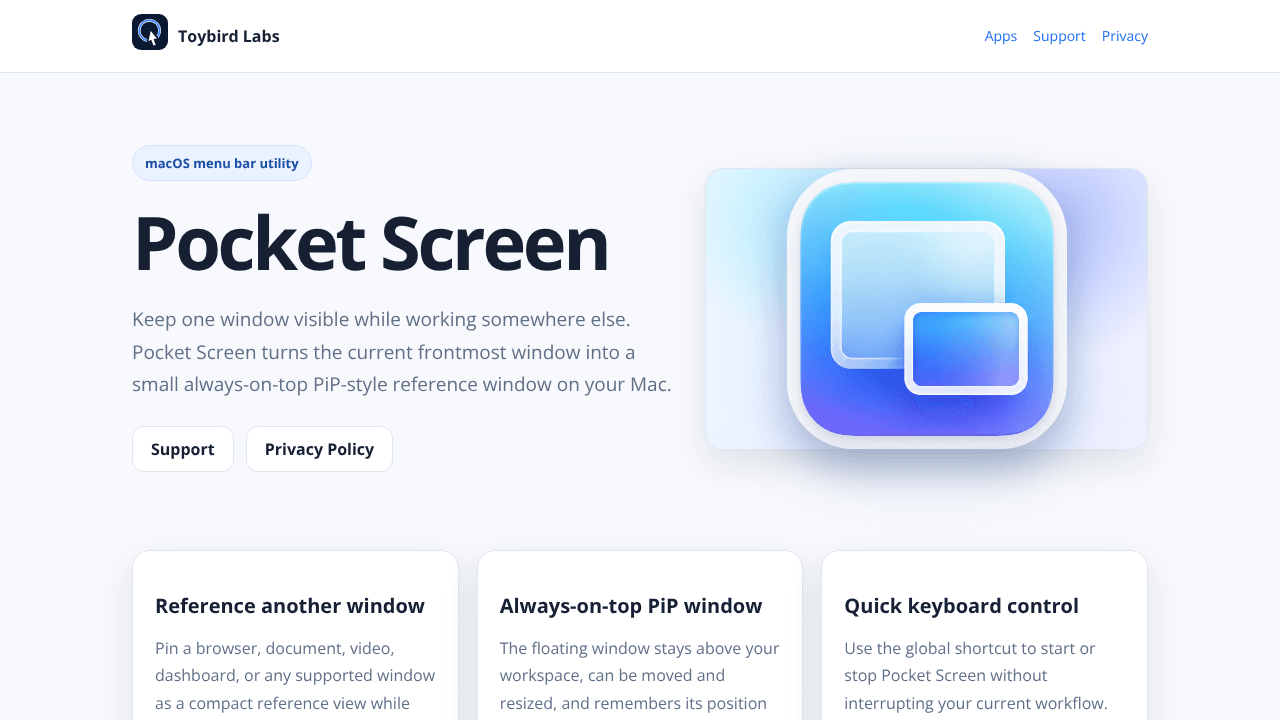 Pocket Screen