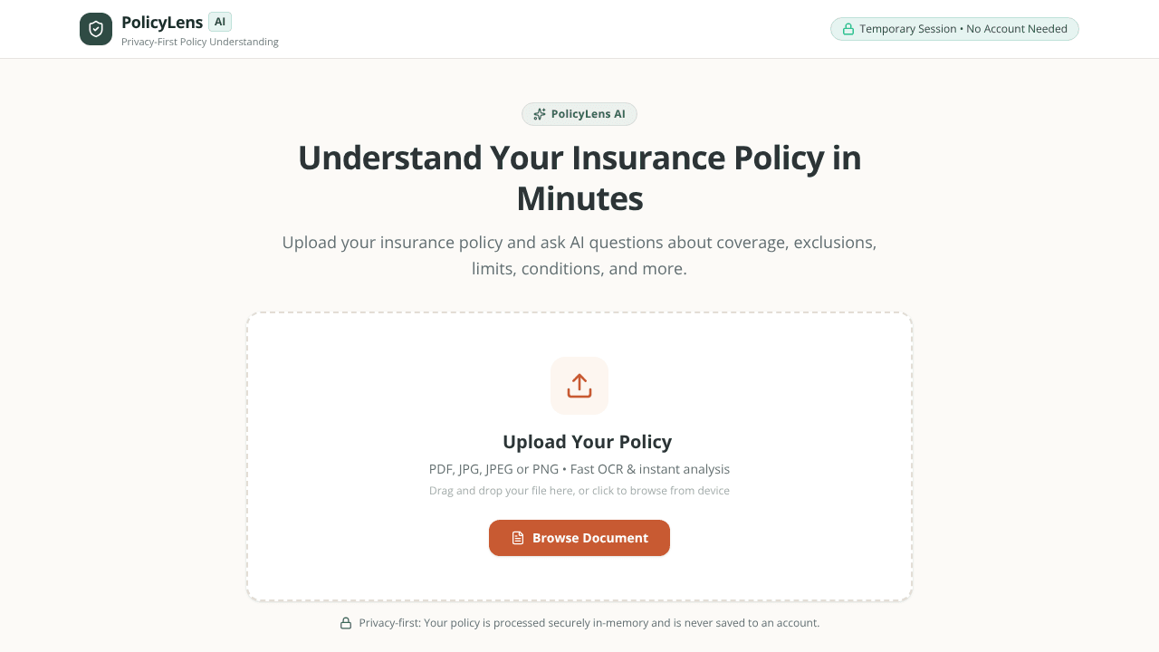Policy lens ai