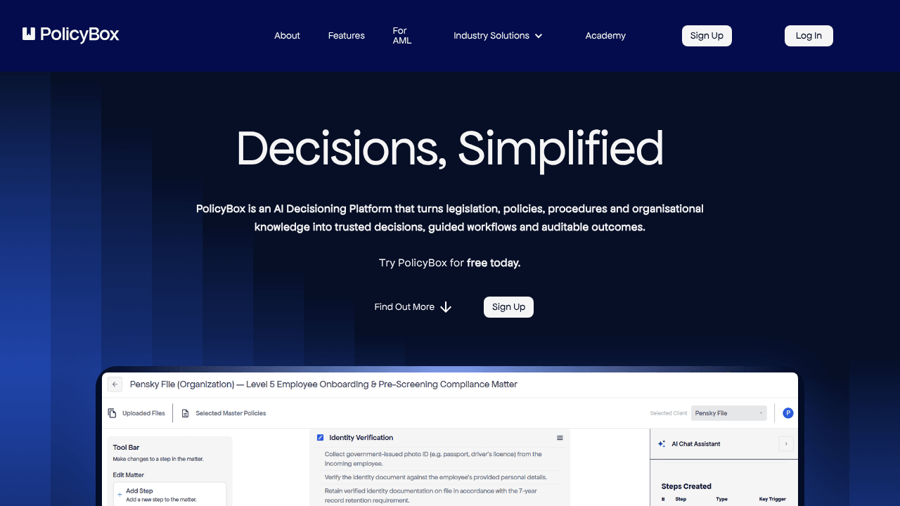 PolicyBox