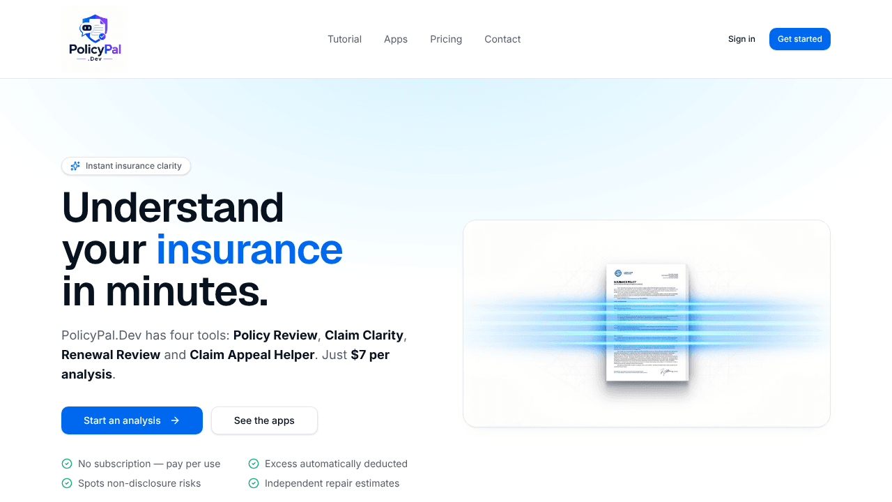 PolicyPal.Dev