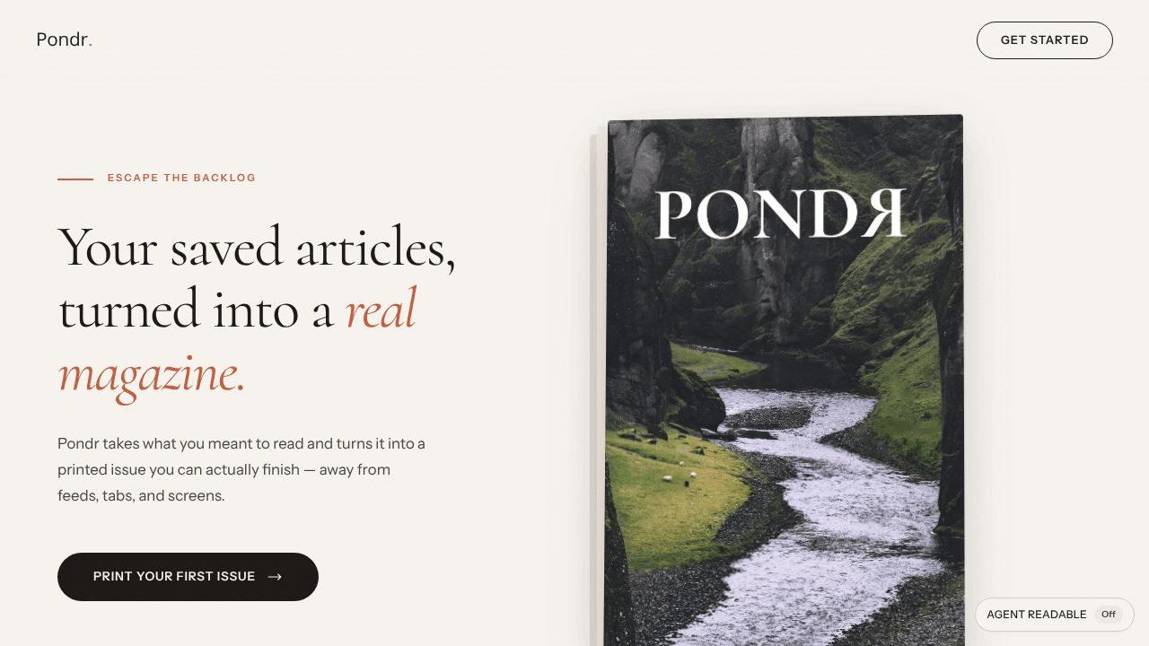 Pondr