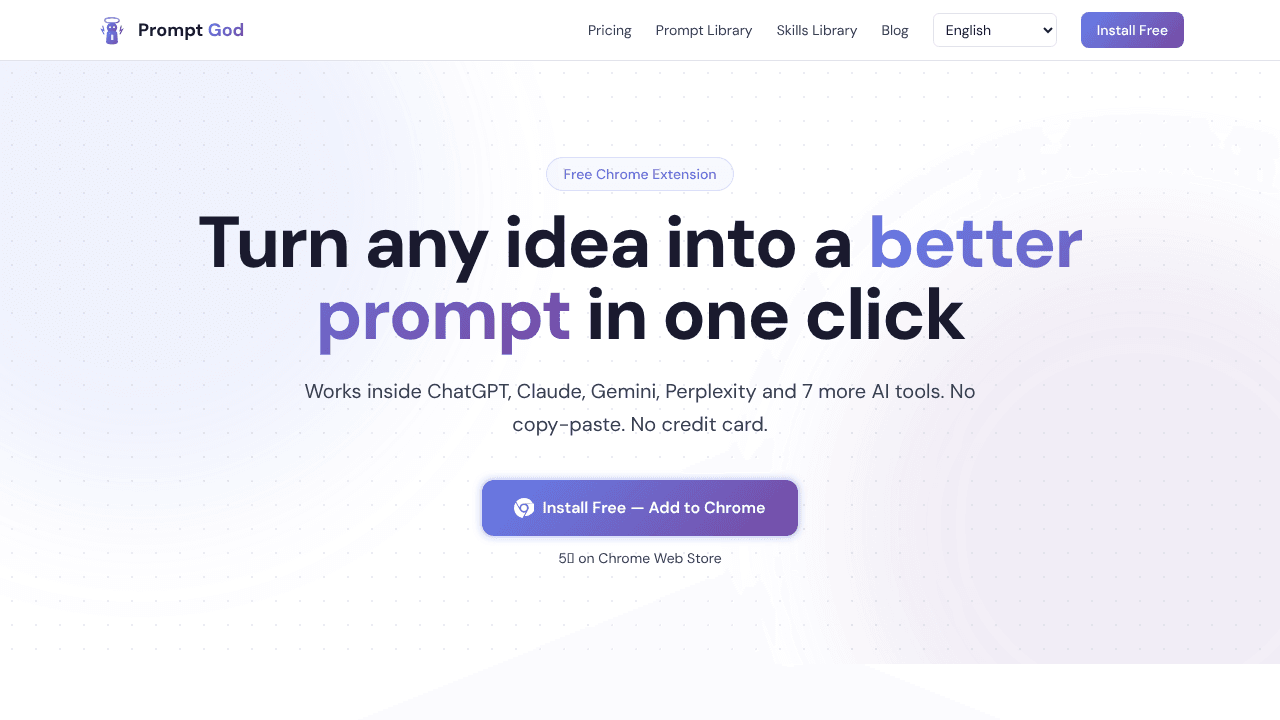 Prompt God