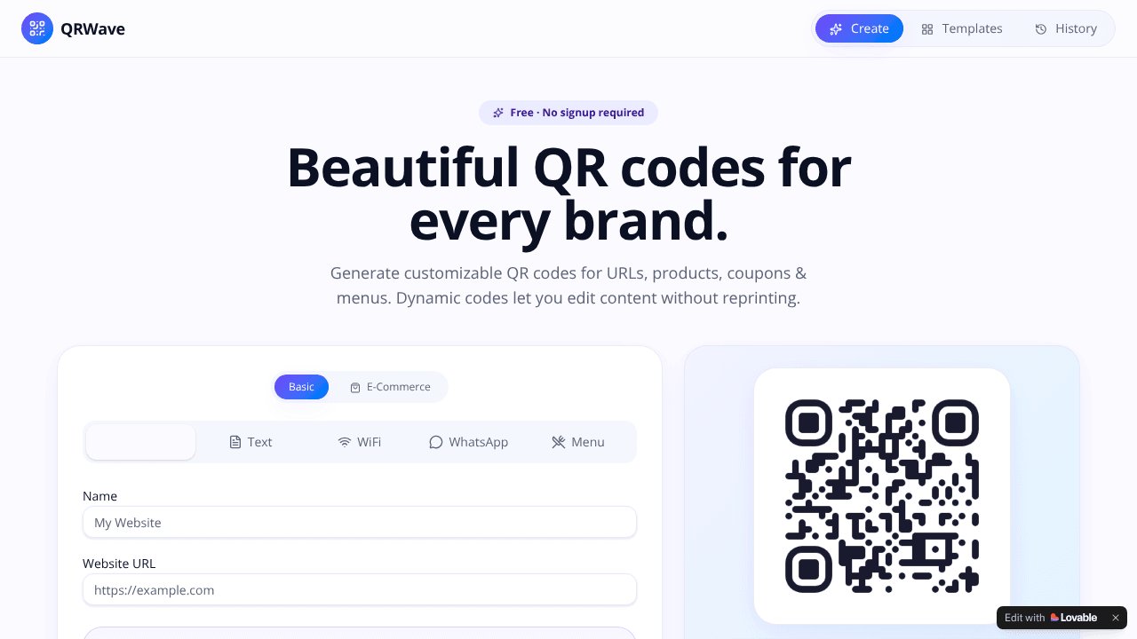 QRCharm — Beautiful QR Codes for All