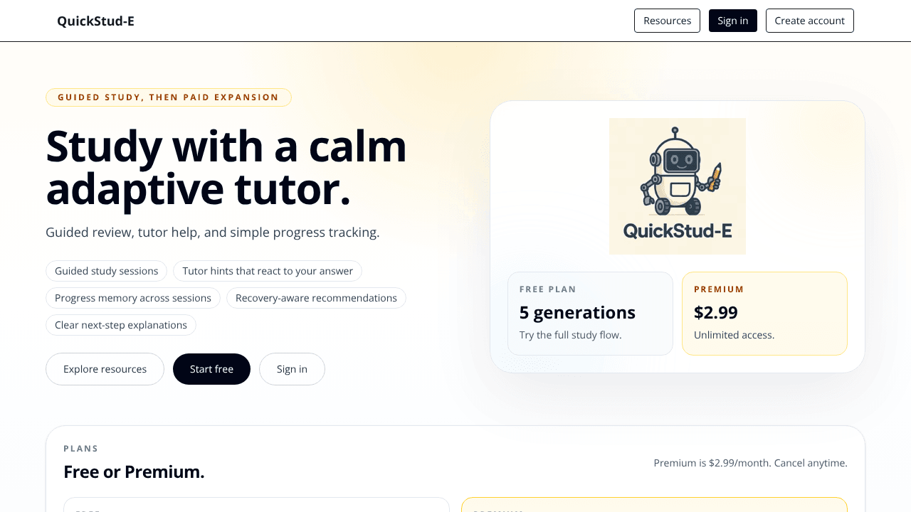 quickstud-e