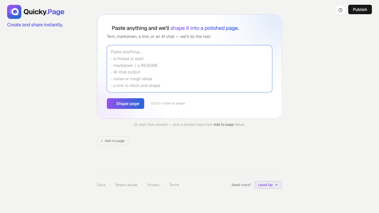 Quicky.Page