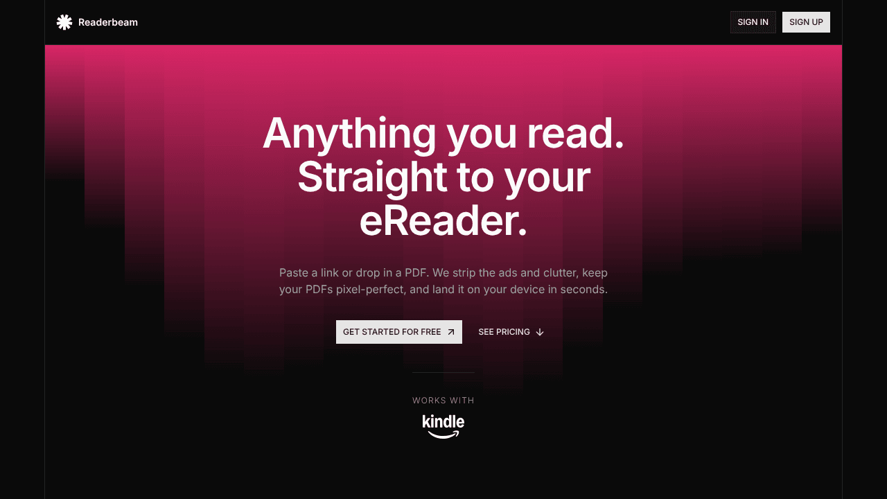 Readerbeam