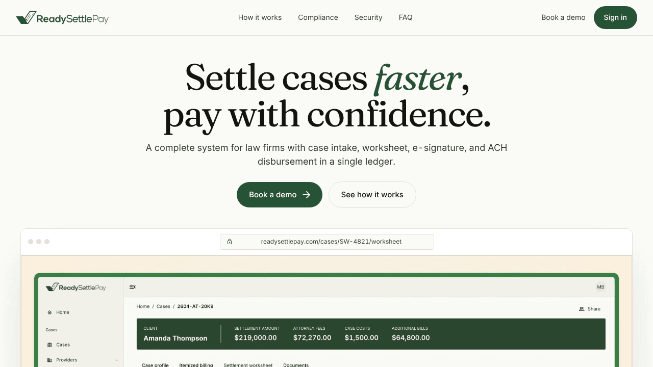 ReadySettlePay
