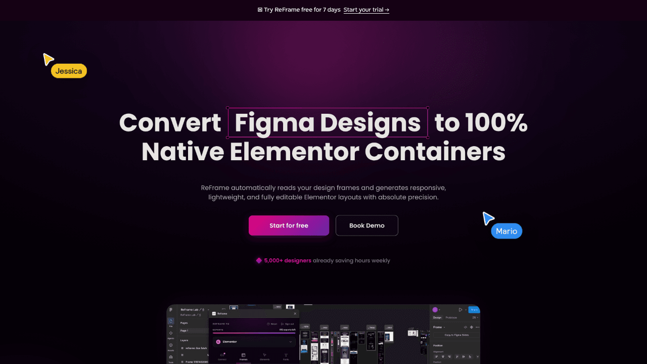 ReFrame - Figma to X